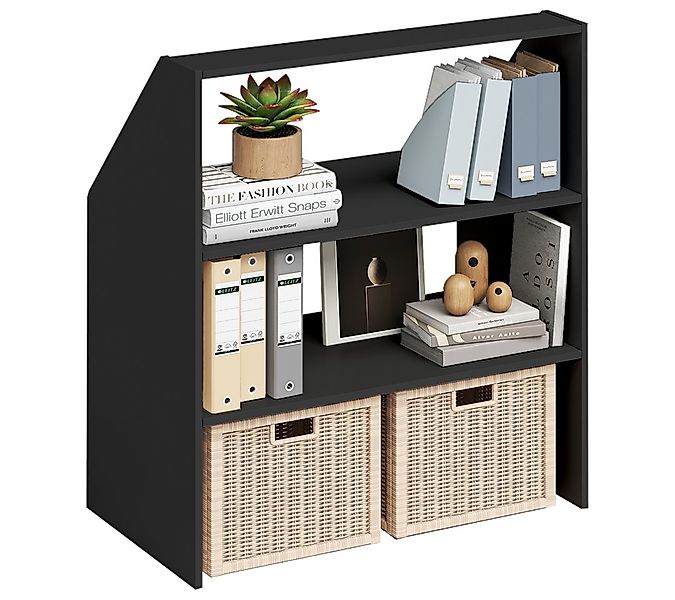 Bellamio Regal Aland Dachschrägenregal 45 Grad-Winkel, Anthrazit, 90 cm bre günstig online kaufen