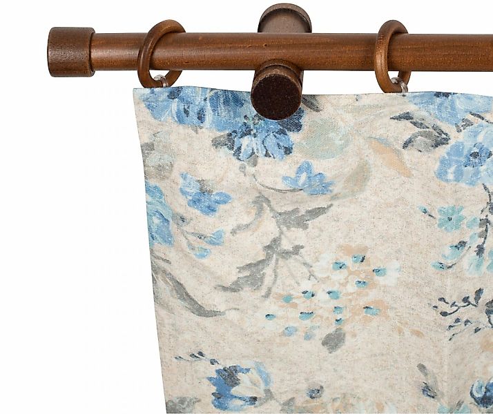 SN DECO GROUP Gardinenstange "Cafiro" 1 läufig-läufig Fixmaß 28 mm, Holz, v günstig online kaufen