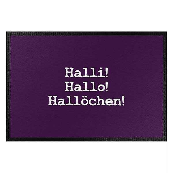 Fußmatte Spruch Hallöchen günstig online kaufen
