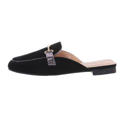 Ital-Design Damen Mules Freizeit Pantolette Blockabsatz günstig online kaufen