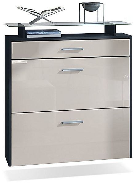 Vladon Schuhschrank Malea (hängender Schuhkipper für 16 Paar Schuhe, mit 2 günstig online kaufen