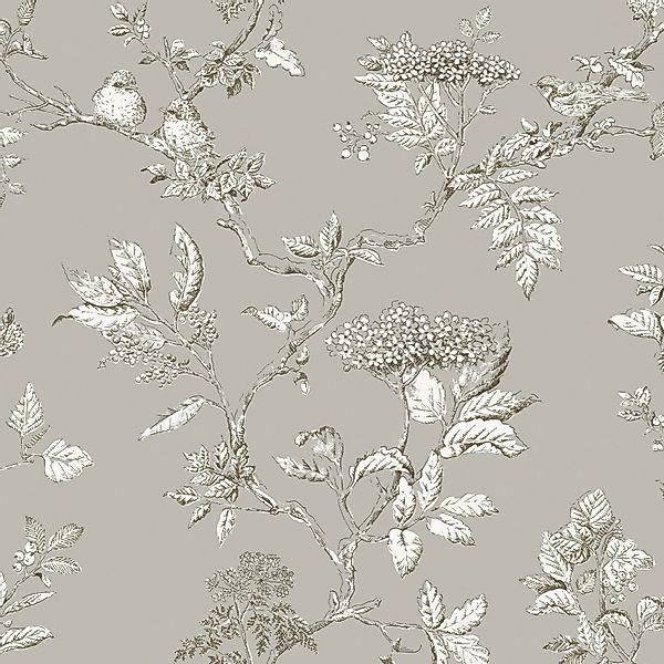 LAURA ASHLEY Vliestapete Elderwood, gemustert, FSC® günstig online kaufen