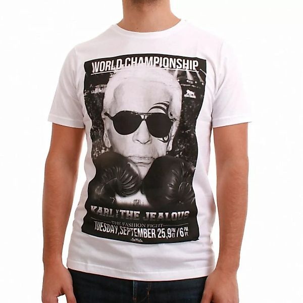 SMS Simple Makes Sense T-Shirt Men - KARL VS THE JEALOUS - White günstig online kaufen