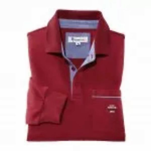 Interlock Langarmshirt, marine günstig online kaufen