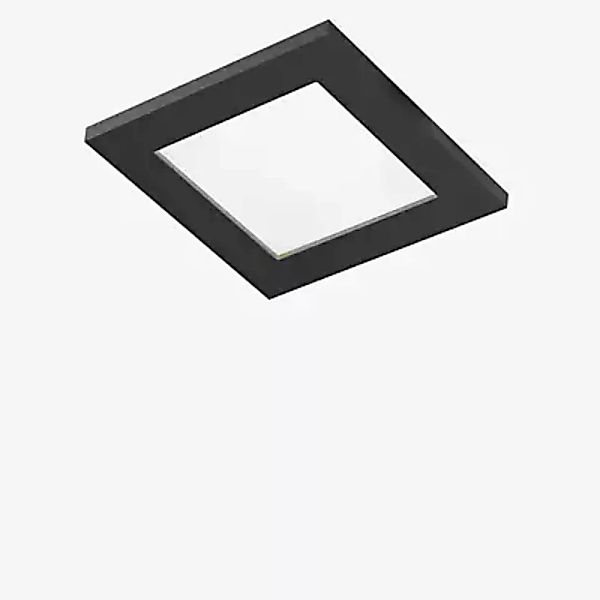 Wever & Ducré Luna Square 1.0 Einbaustrahler LED, schwarz günstig online kaufen