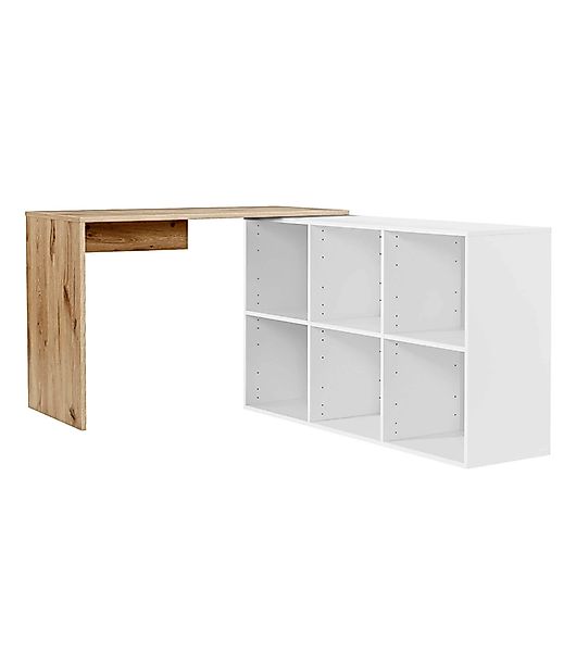 mokebo Eckschreibtisch Der Produktive (mit 6 günstig online kaufen