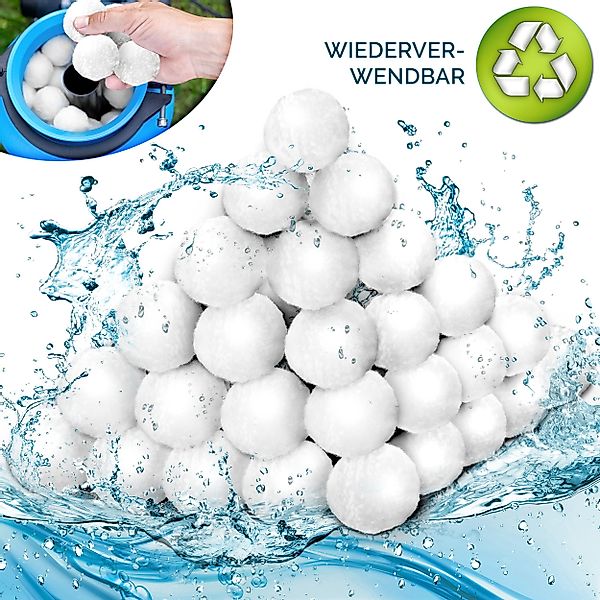 tillvex Filterbälle tillvex® 700g Pool Filterbälle günstig online kaufen