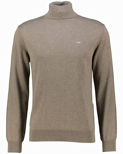 Gant Strickpullover Herren Rollkragenpullover mit Wolle (1-tlg) günstig online kaufen