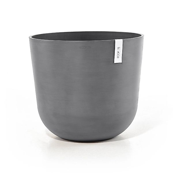 Ecopots Pflanztopf Oslo Grau 55 cm x 47,9 cm günstig online kaufen