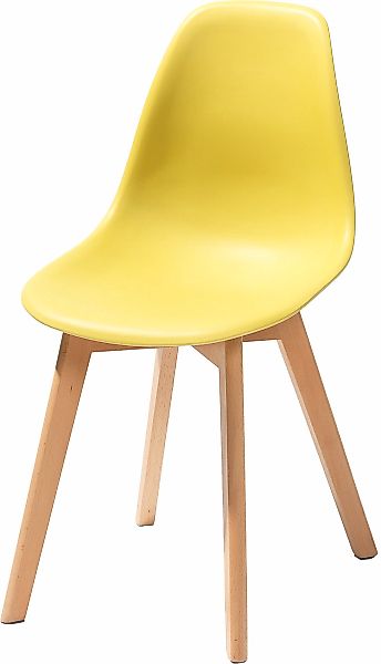 Essentials Stapelstuhl "Keeve" () 1 Stk. gelb, ohne Armlehne günstig online kaufen