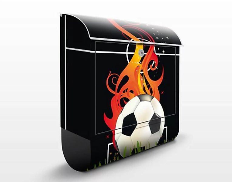 Briefkasten No.EG5 Football on fire günstig online kaufen