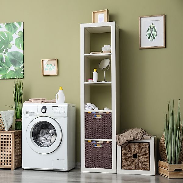 relaxdays Regalkorb Aufbewahrungskorb im 4er Set, günstig online kaufen