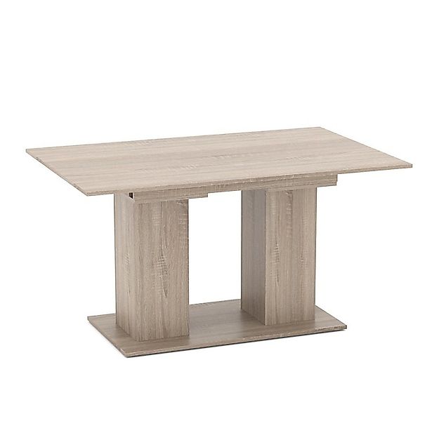 Vicco Esstisch Dix, Sonoma, 140 x 90 cm günstig online kaufen