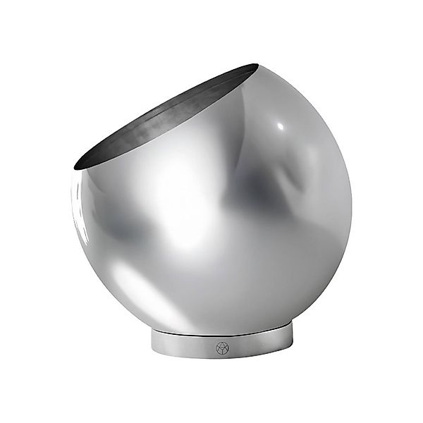 AYTM Blumentopf Globe, Ø 17 cm, silber, Edelstahl günstig online kaufen