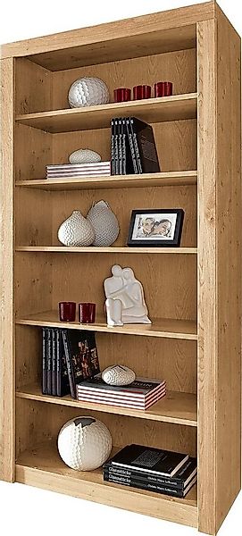 VOGL Möbelfabrik Bücherregal Toronto, in 2 Höhen, Breite 90 cm, teilmassiv, günstig online kaufen