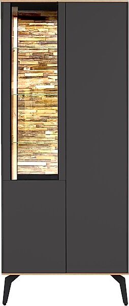 Mäusbacher Vitrine »Faro«, Faro Vitrinenschrank B 81 cm, inkl. Bel., Push t günstig online kaufen