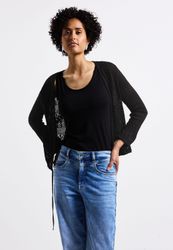 STREET ONE Cardigan mit 3/4 Ärmeln günstig online kaufen