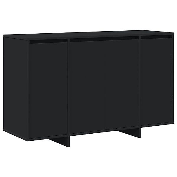 vidaXL Sideboard Schwarzes Sideboard Schwarz Hochwertiger günstig online kaufen