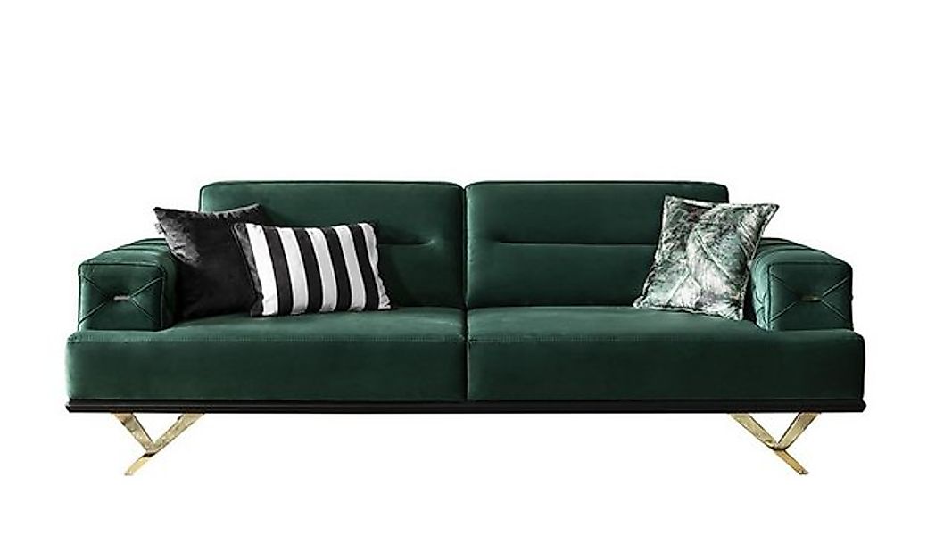JVmoebel Sofa Sofa 3 Sitzer Design Sofas Polster Sitz Design Dreisitzer Mod günstig online kaufen