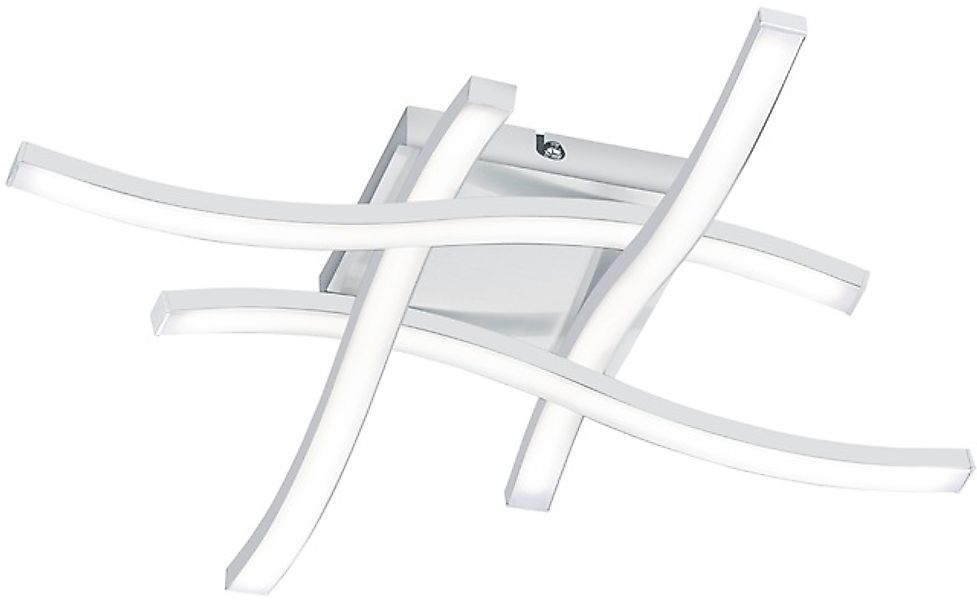 REALITY Leuchten LED Deckenleuchte »Route«, 4 flammig, Leuchtmittel LED-Mod günstig online kaufen