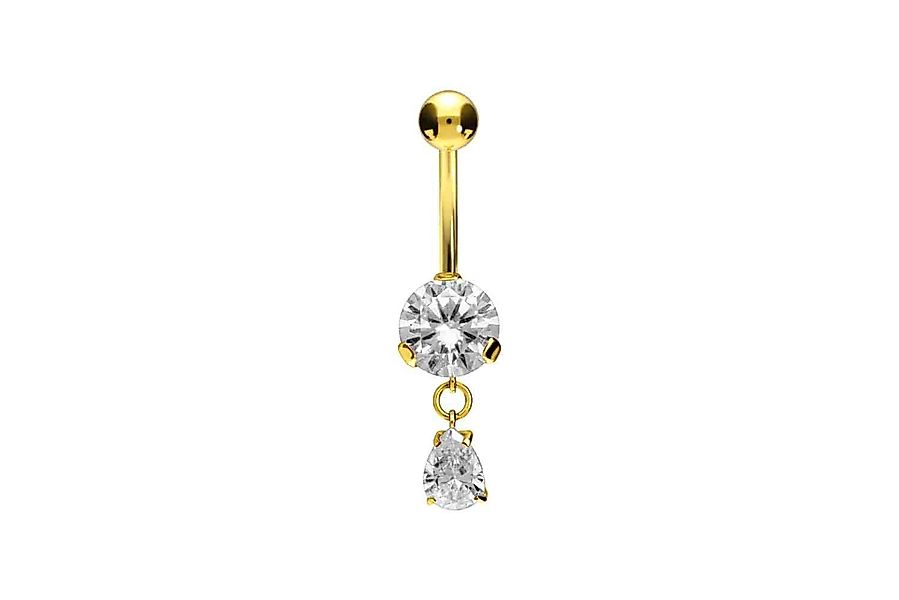 PIERCINGLINE Bauchnabelpiercing Titan Bananabell mit Innengewinde günstig online kaufen
