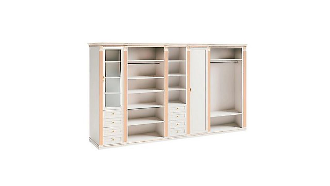 JVmoebel Kleiderschrank Weißer Kleiderschrank Designer Schlafzimmer Möbel R günstig online kaufen