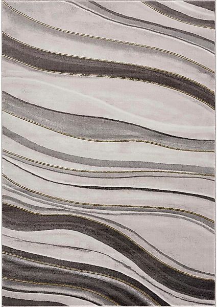 Carpet City Teppich »Noa 9314«, rechteckig, Kurzflor, Modern, Weicher For, günstig online kaufen