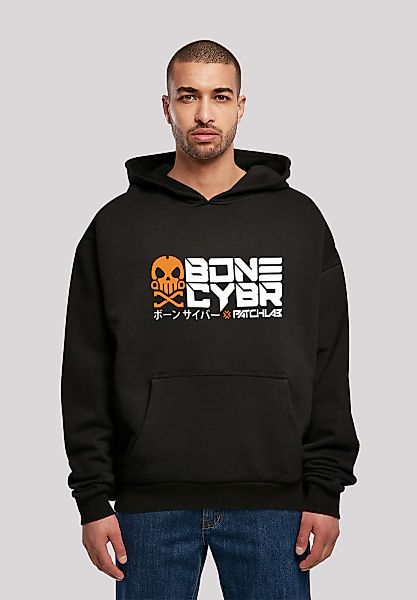 F4NT4STIC Kapuzenpullover "MUSTERBRAND BONE CYBER Orange Techronin", Print günstig online kaufen