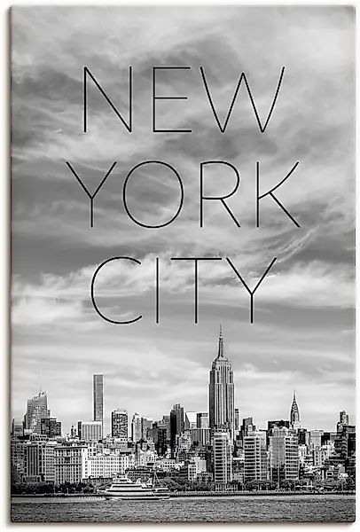 Artland Wandbild "NYC Midtown Manhattan", New York, (1 St.), als Leinwandbi günstig online kaufen