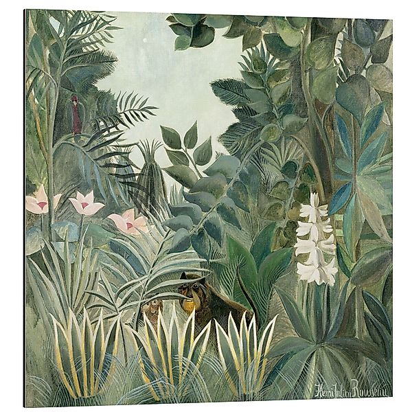 Posterlounge Wandbild Äquatorialer Dschungel, Henri Rousseau, günstig online kaufen