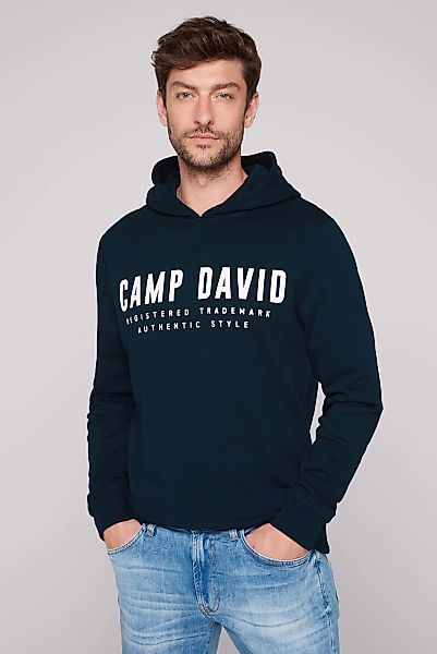 CAMP DAVID Kapuzensweatshirt mit Logo-Print günstig online kaufen
