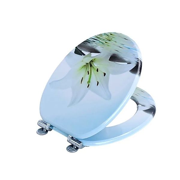 SINOBATH WC Sitz Mit Absenkautomatik MDF Holzkern H358 günstig online kaufen