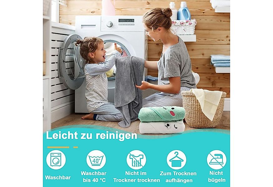 Mutig Kapuzenhandtuch 2 Stück Kapuzenhandtuch für Babys, 80x80 cm, (Babybad günstig online kaufen