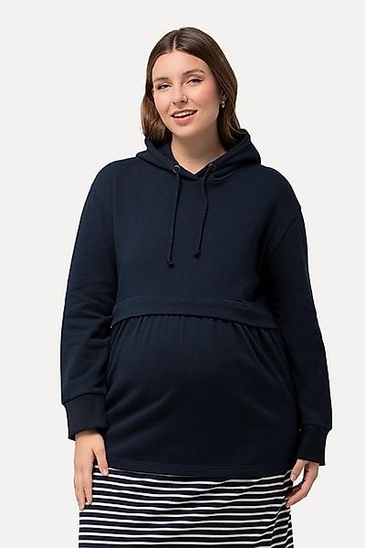 Ulla Popken Sweatshirt Bellieva Hoodie GOTS A-Line Still-Funktion Kapuze Sc günstig online kaufen