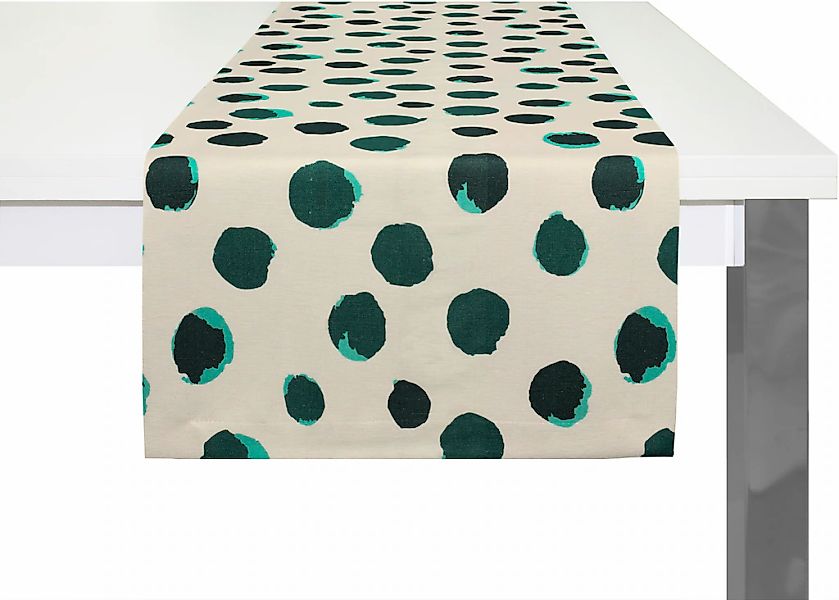 Adam Tischläufer "Dots" aus Bio-Baumwolle,Made in Germany günstig online kaufen