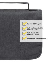 KIRKJUBOUR Kulturbeutel "Rejser" Outdoor Kulturtasche, mit günstig online kaufen
