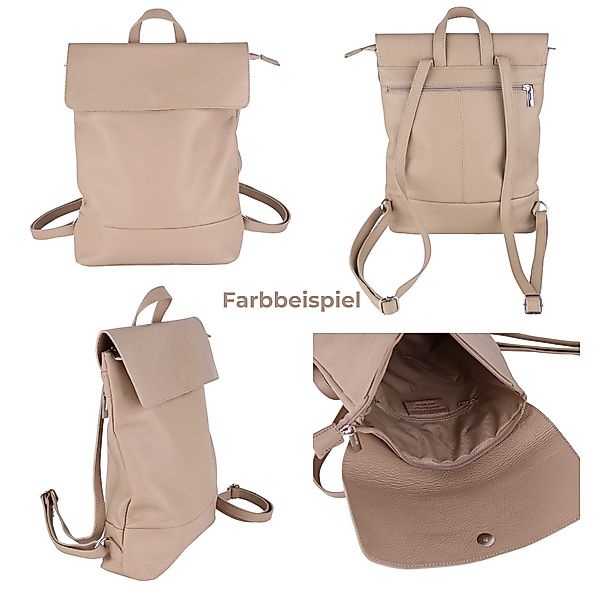 MIRROSI Tagesrucksack Damen Rucksack,Echtleder, Hergestellt in günstig online kaufen
