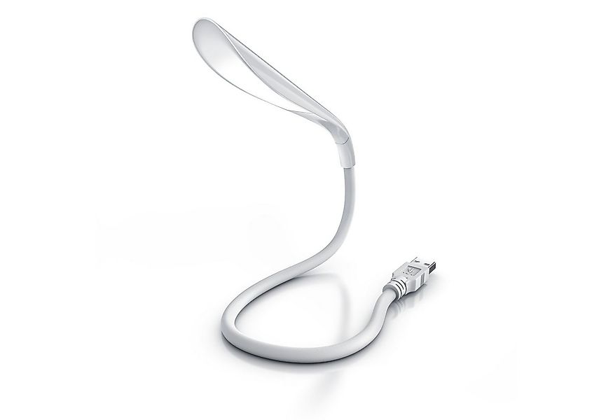 CSL LED Leselampe, LED Lampe flexibel mit Schwanenhals Leselampe mit USB An günstig online kaufen