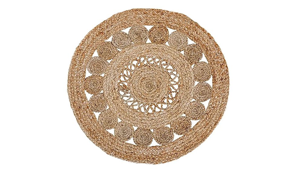 LUXOR living Teppich Balo, rund, Höhe: 6 mm, Juteteppich, reine Naturfaser, günstig online kaufen