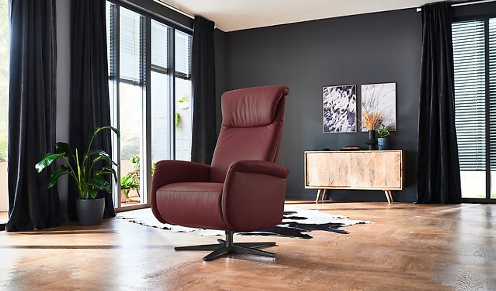 Home affaire Relaxsessel »Cartore Fuß schwarz, manuelle oder motorische Ver günstig online kaufen