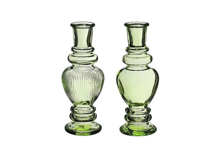 NaDeco Dekovase Glasvase "Venice" 2er Set in Ocker, Größe h.15.5 Ø 5.7cm günstig online kaufen