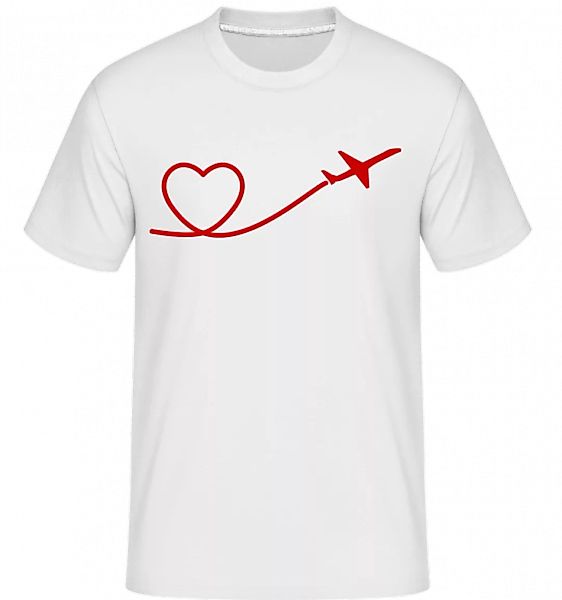 Herz Flieger · Shirtinator Männer T-Shirt günstig online kaufen