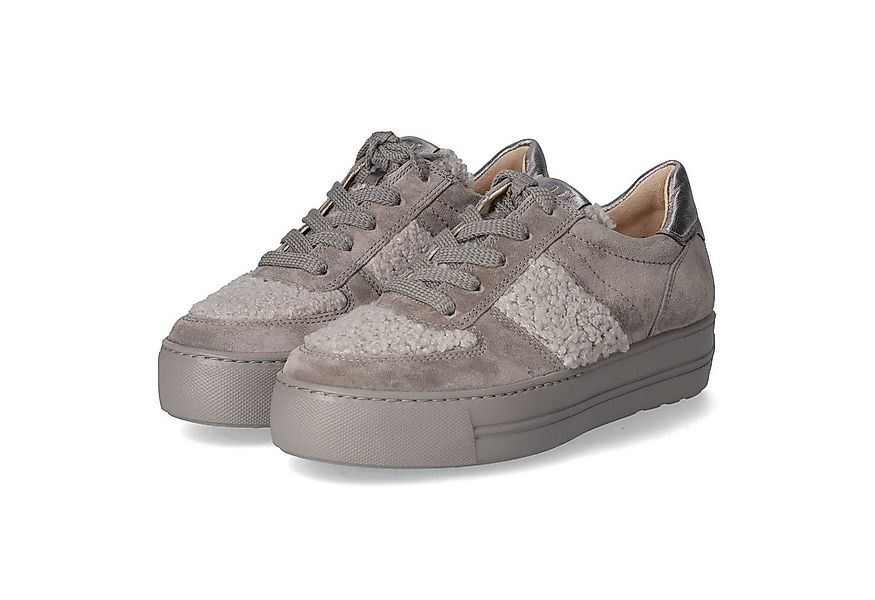 Paul Green Paul Green 5487-00 Damen Rauleder grau Schnürschuh günstig online kaufen