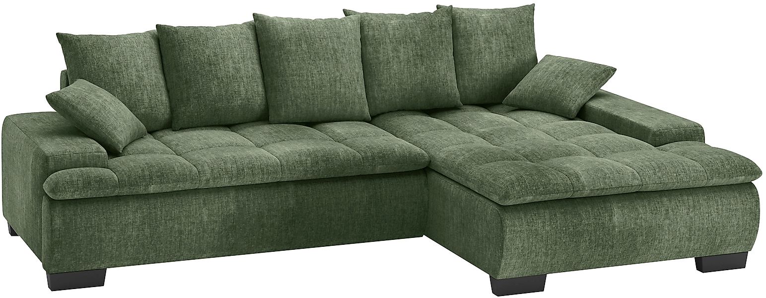 INOSIGN Ecksofa »Haiti II, L-Form«, wahlweise mit Schlaffunktion/Bettkasten günstig online kaufen