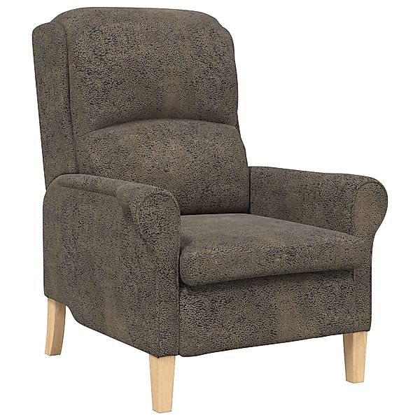 vidaXL Sessel Moderner Sessel Dunkelgrau Stoff günstig online kaufen