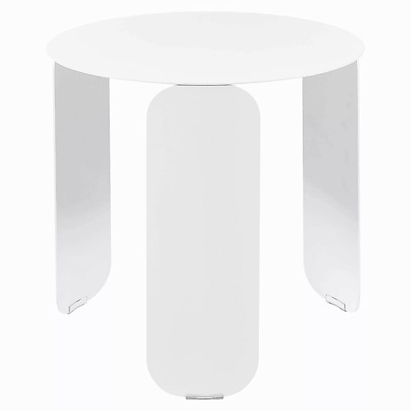 Bebop runder Couchtisch In- und Outdoor Baumwollweiß Ø 45 cm Höhe 45,5 cm günstig online kaufen