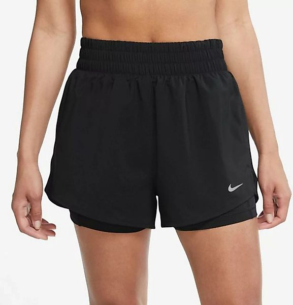 Nike Sweatshorts W NK ONE DF HR 3IN 2N1 SHORT BLACK/REFLECTIVE SILV günstig online kaufen