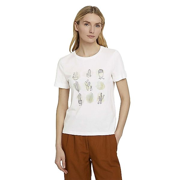 Tom Tailor Langarm T-shirt M Whisper White günstig online kaufen