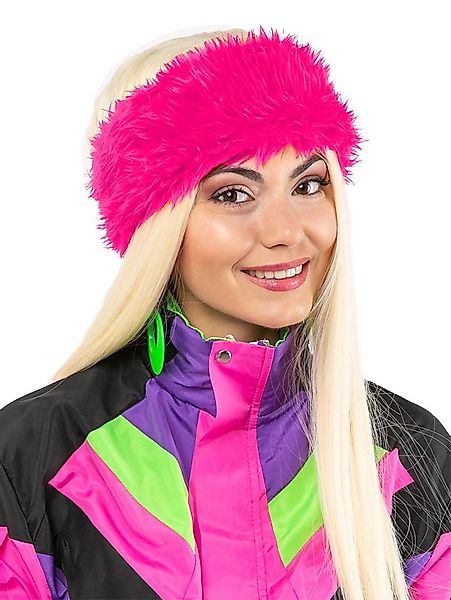 Orlob Kostüm Stirnband Fell pink günstig online kaufen