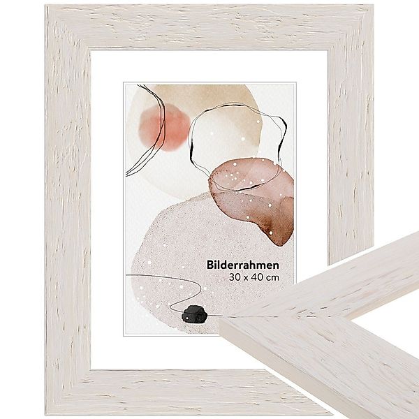 WANDStyle Bilderrahmen H780, Weiß, aus Massivholz günstig online kaufen
